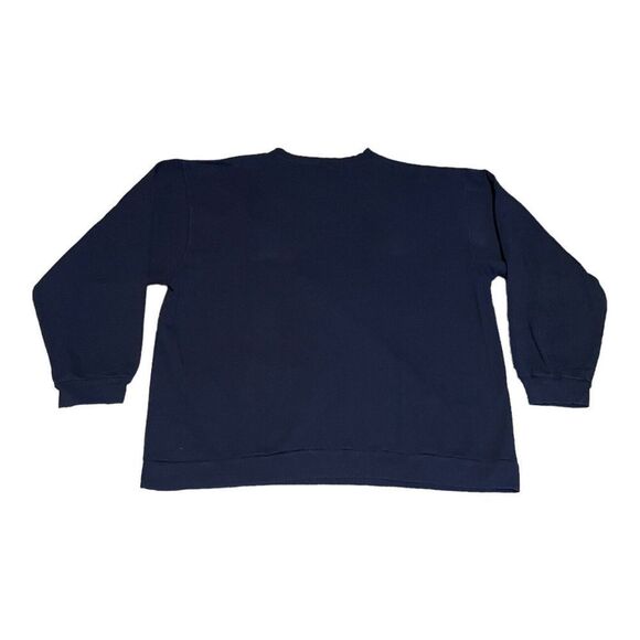 VTG University Of Manitoba Dad Embroidered Black Sweatshirt Crewneck Size XL - Picture 2 of 6